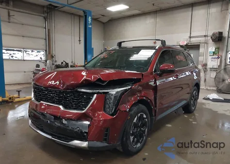 2025 Kia Sorento S из США, поврежденный, VIN 5XYRL4JC6SG350437